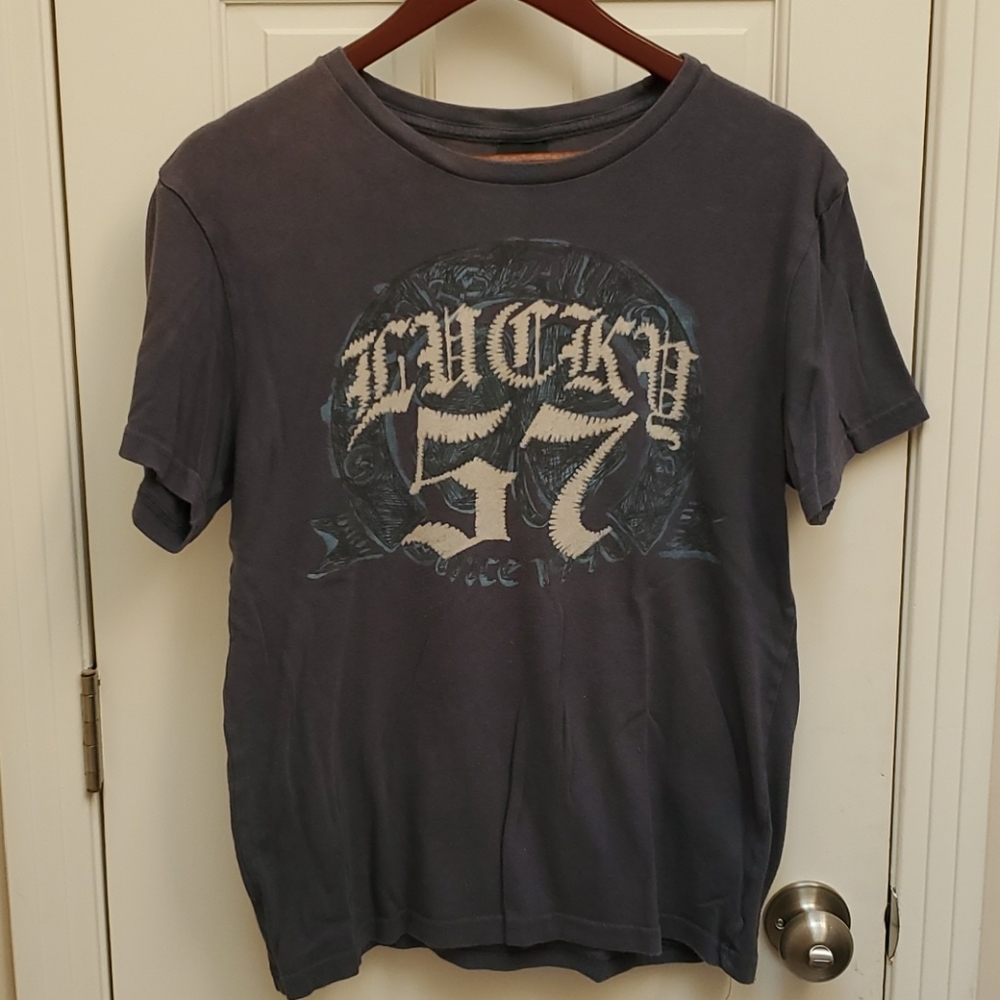 Lucky Brand blue tee shirt